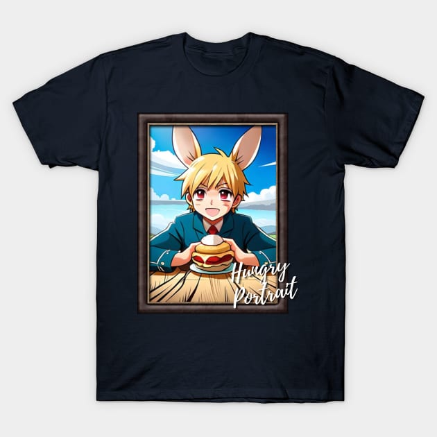 Hungry Portrait T-Shirt by Jeanpy Shop